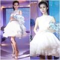 Thời trang - Mẫu chuyển giới diện váy cưới kiêu sa trên sàn catwalk