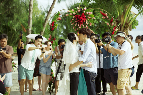 Sao Mỹ nhân tâm kế bật khóc vì đám cưới bất ngờ - 12