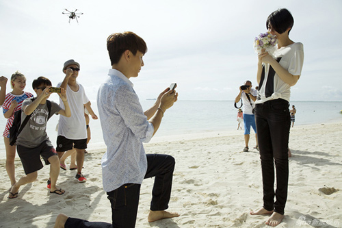 Sao Mỹ nhân tâm kế bật khóc vì đám cưới bất ngờ - 2