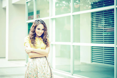 Duyên Anh ngọt ngào nhan sắc quot;gái 2 conquot; - 4