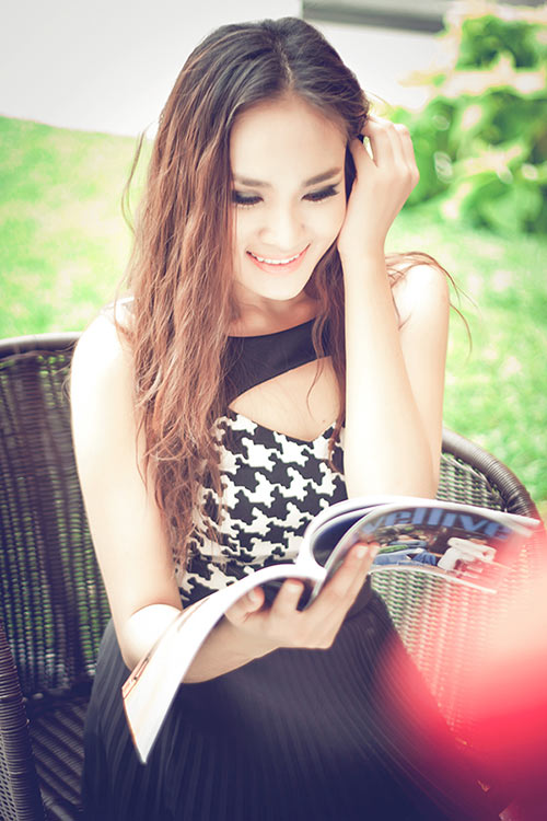 Duyên Anh ngọt ngào nhan sắc quot;gái 2 conquot; - 8