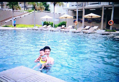 Lã Thanh Huyền khoe con trai đáng yêu - 2