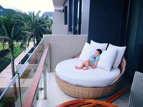 Lã Thanh Huyền khoe con trai đáng yêu - 3