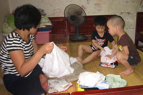 Hình ảnh trẻ em chùa Bồ Đề sau khi bảo mẫu bị bắt - 4