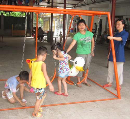 Hình ảnh trẻ em chùa Bồ Đề sau khi bảo mẫu bị bắt - 7