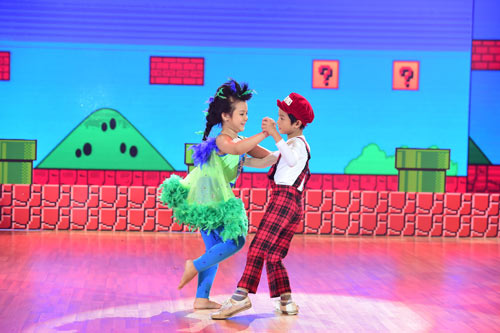 Hé lộ ảnh độc Vòng đối đầu Bước nhảy hoàn vũ nhí - 4