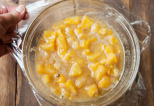 Làm nước đào thơm mát uống ngày hè - 4