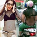 Thời trang - Nhức mắt với áo lưới xuống phố của thiếu nữ