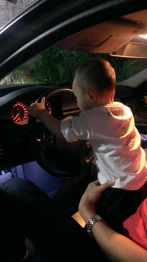 quot;Quý tửquot; của Ngô Quang Hải đẹp trai giống bố - 3