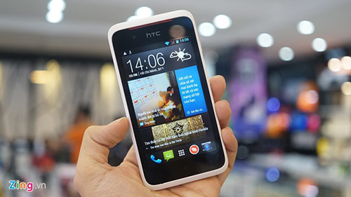 Mở hộp HTC Desire 210 giá 2,3 triệu đồng - 4