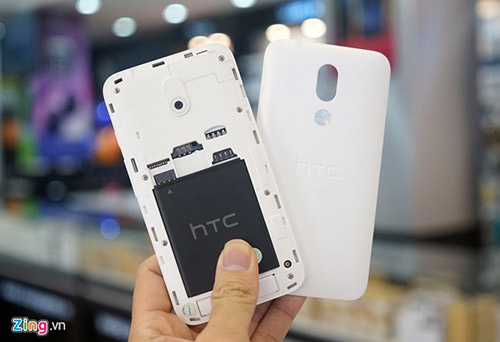 Mở hộp HTC Desire 210 giá 2,3 triệu đồng - 6
