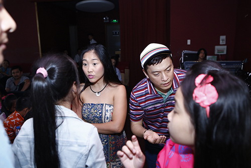 Đoan Trang vai trần giúp Lam Trường luyện quot;gàquot; - 5