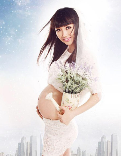 Ghen tỵ với vẻ đẹp ‘hotgirl’ của mẹ bầu 38 tuần - 8