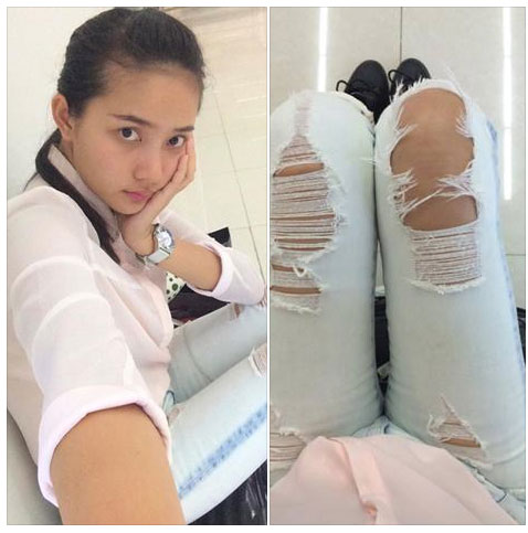Bảo Nam tạo dáng tinh nghịch cùng mẹ và cha dượng - 10