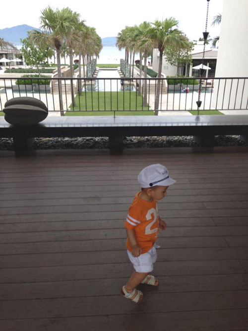 Ngắm vẻ bụ bẫm của con trai Lã Thanh Huyền - 3