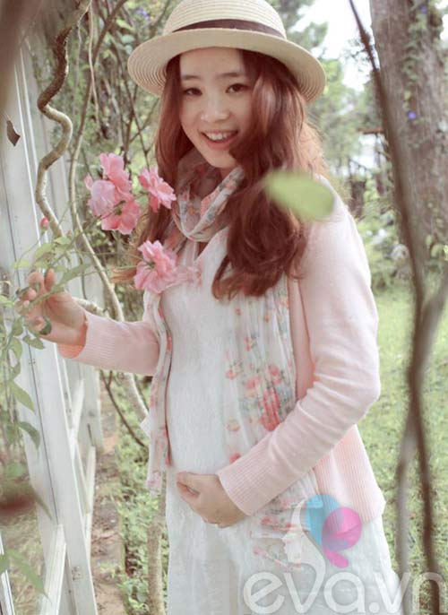Gặp stylist bầu xinh như công chúa - 2