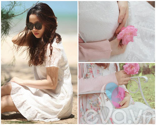 Gặp stylist bầu xinh như công chúa - 10