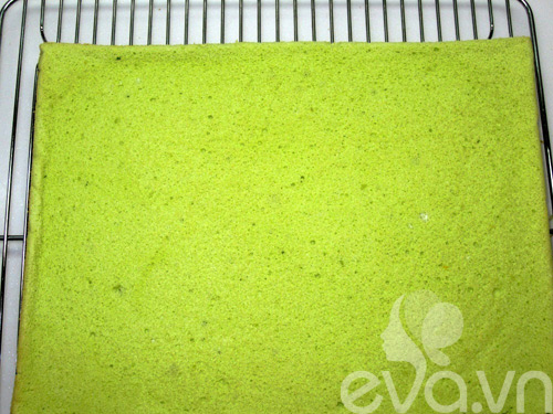 Bánh chiffon cuộn hương lá dứa - 7
