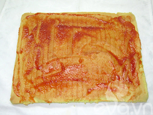 Bánh chiffon cuộn hương lá dứa - 8