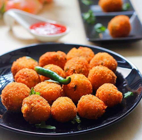 Làm phô mai viên chiên cho chị em ăn chơi - 8
