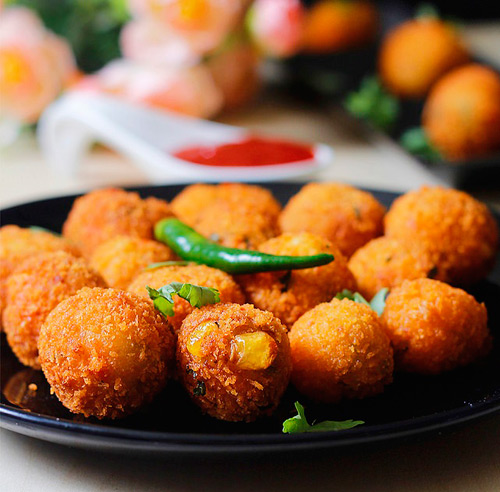 Làm phô mai viên chiên cho chị em ăn chơi - 9