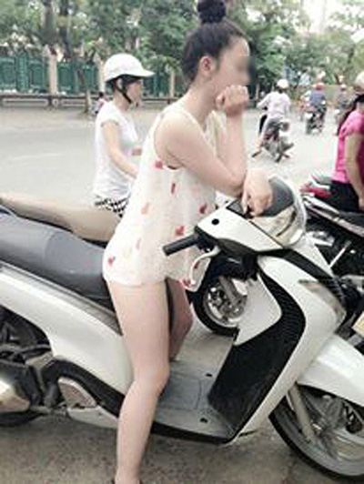 Khi thiếu nữ quot;học đòiquot; gợi cảm như Sao - 4