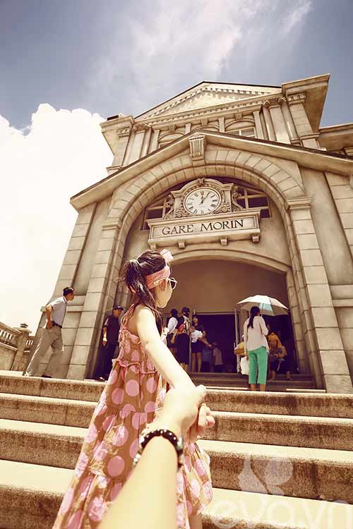 ‘Mê tít’ bộ ảnh Follow me của bố đơn thân Việt và con gái - 1