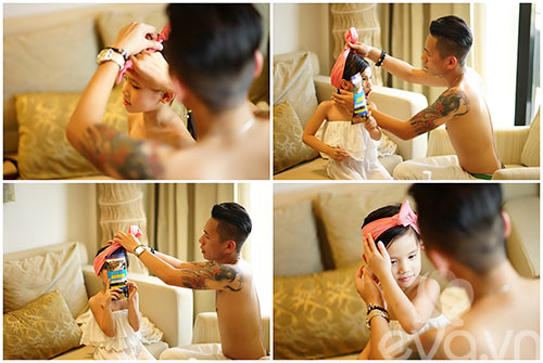 ‘Mê tít’ bộ ảnh Follow me của bố đơn thân Việt và con gái - 2