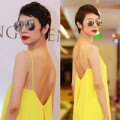 Thời trang - Xuân Lan diện style váy ngủ đi làm giám khảo