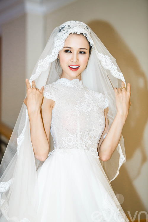 Vũ Ngọc Anh làm cô dâu xinh đẹp - 10