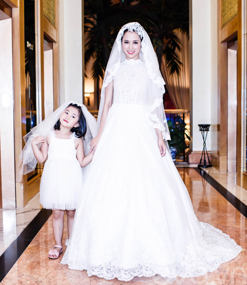 Vũ Ngọc Anh làm cô dâu xinh đẹp - 8