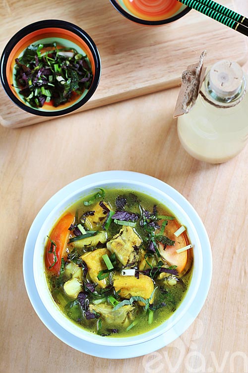 Sườn bung chuối đậu thế này mới ngon - 10