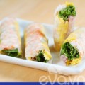 Bếp Eva - Tôm cuốn nem chua, trứng cuối tuần