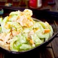 Bếp Eva - Salad tôm, cần tây tươi mát