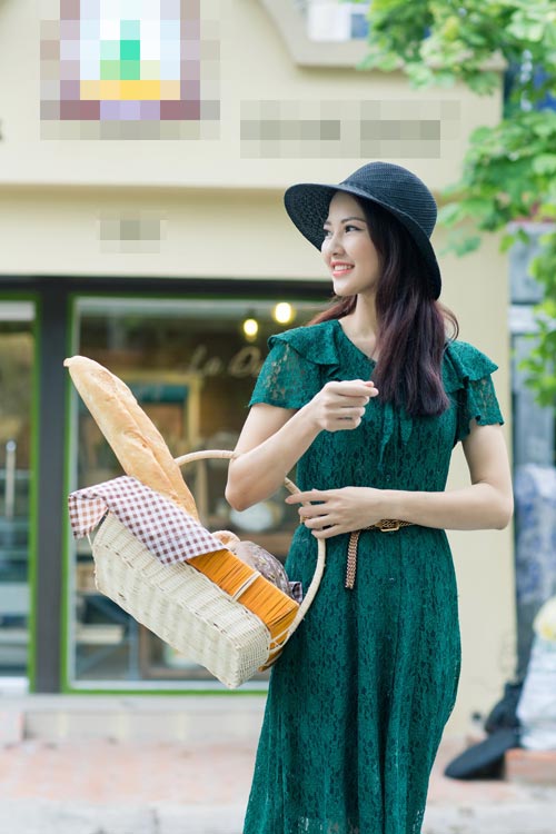 Trần Thị Quỳnh làm cô bán bánh xinh tươi - 2