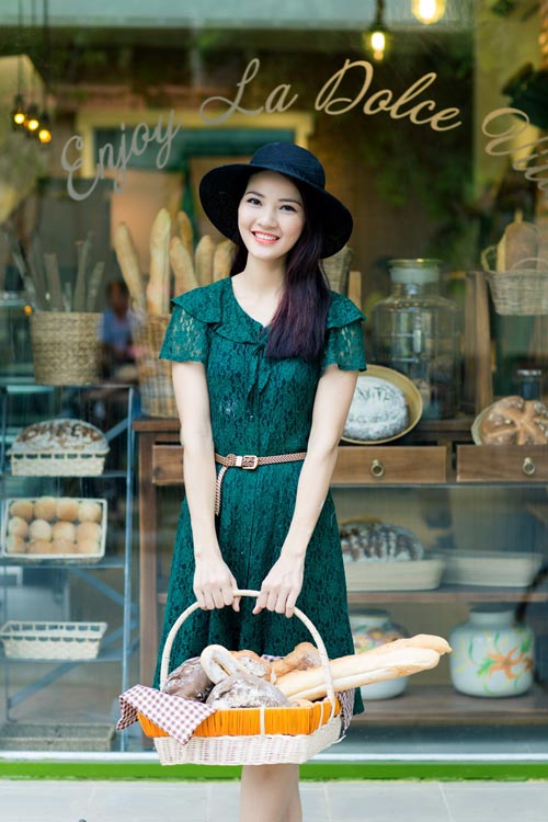 Trần Thị Quỳnh làm cô bán bánh xinh tươi - 3