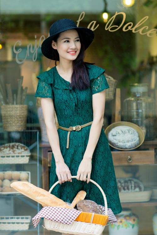 Trần Thị Quỳnh làm cô bán bánh xinh tươi - 4