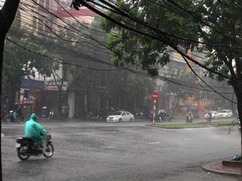Thời tiết dịp lễ 2/9: Mưa dông trên cả nước - 1