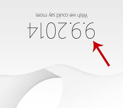 10 cách phân tích thư mời ra mắt iPhone 6 của Apple - 1