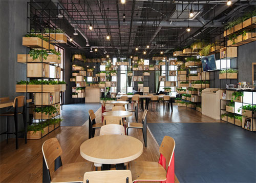 Khám phá quán cà phê sách quot;xanhquot; như ốc đảo - 13