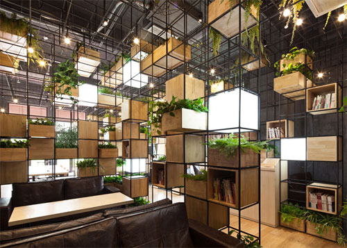 Khám phá quán cà phê sách quot;xanhquot; như ốc đảo - 3