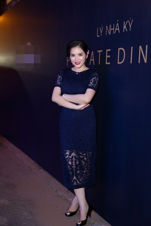 Lý Nhã Kỳ kiêu sa trong đêm tiệc tại nhà riêng - 6