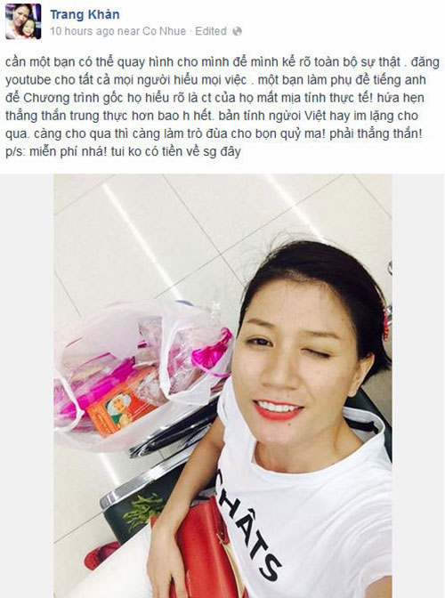 Trang Khàn tuyên bố vạch mặt Cuộc đua kỳ thú - 2