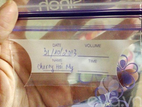 Kinh nghiệm hút và bảo quản sữa mẹ “độc” của vợ Lý Hải - 5