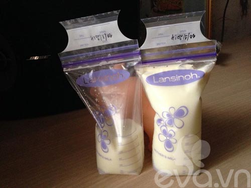 Kinh nghiệm hút và bảo quản sữa mẹ “độc” của vợ Lý Hải - 7