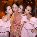 Làng sao - Thái Trác Nghiên, Chung Hân Đồng rủ nhau làm phù dâu