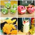 Bếp Eva - Trái cây cắt tỉa độc đáo cho Trung thu