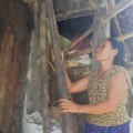 Tin tức - Cám cảnh người mẹ nghèo bán dưa nuôi con bại liệt