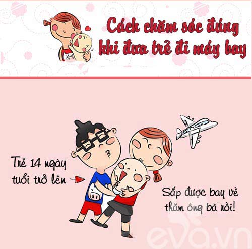 Kinh nghiệm quot;xương máuquot; cho bé đi máy bay - 1