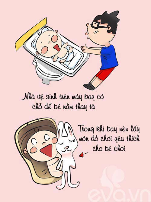 Kinh nghiệm quot;xương máuquot; cho bé đi máy bay - 6
